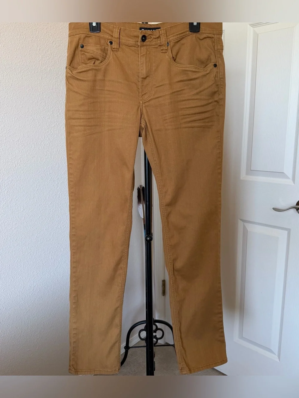 men’s 32 Empyre Skeletor cotton denim khaki jeans skater western normcore